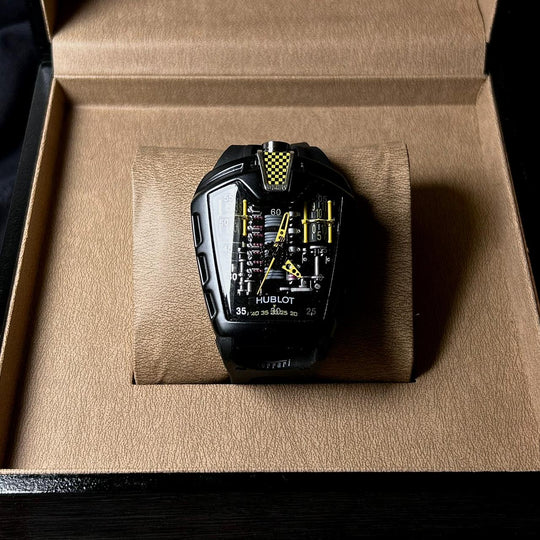 Hublot LaFerrari Style - Black Yellow