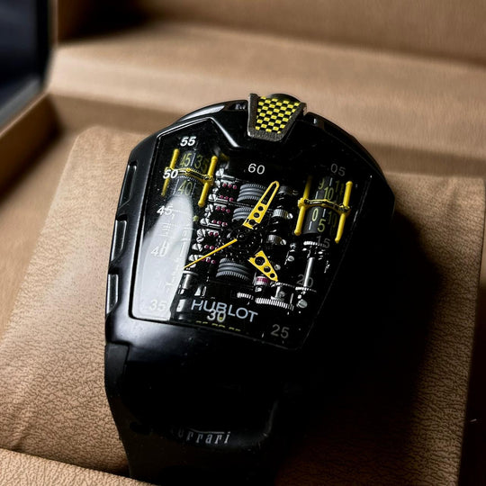 Hublot LaFerrari Style - Black Yellow