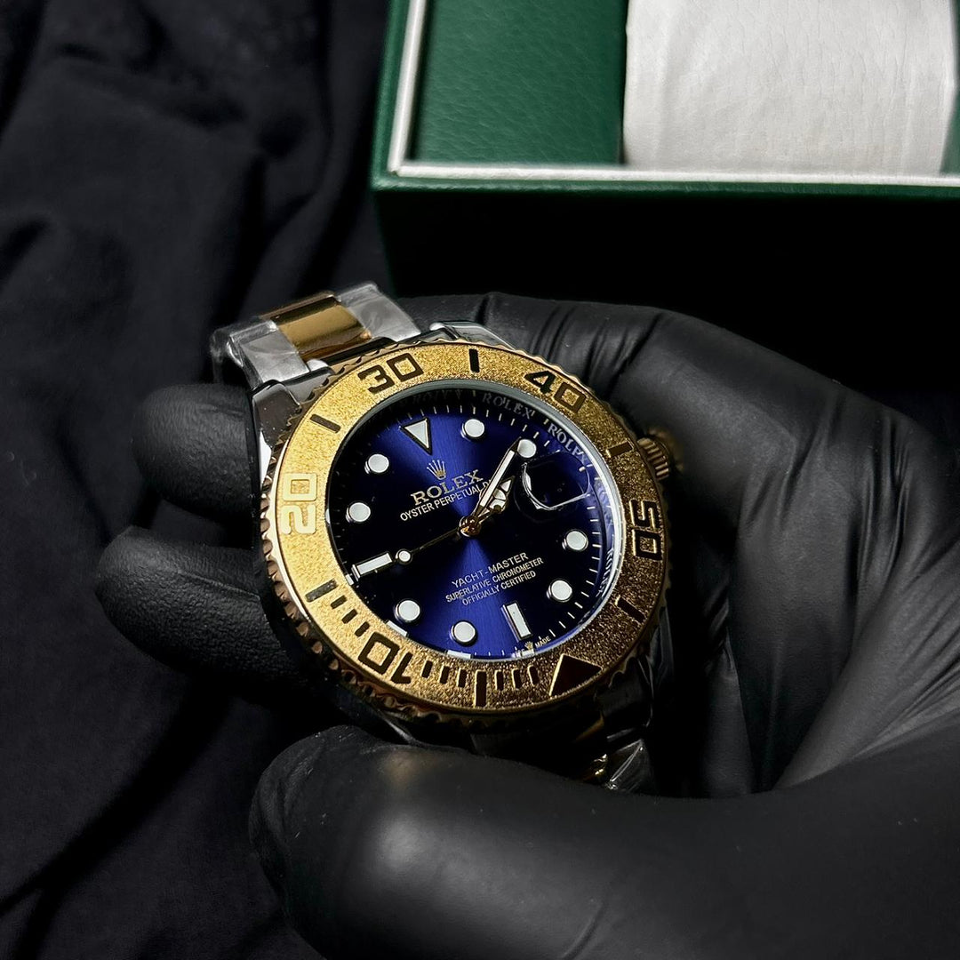 Rolex Yacht-Master – Two Tone Blue Dial
