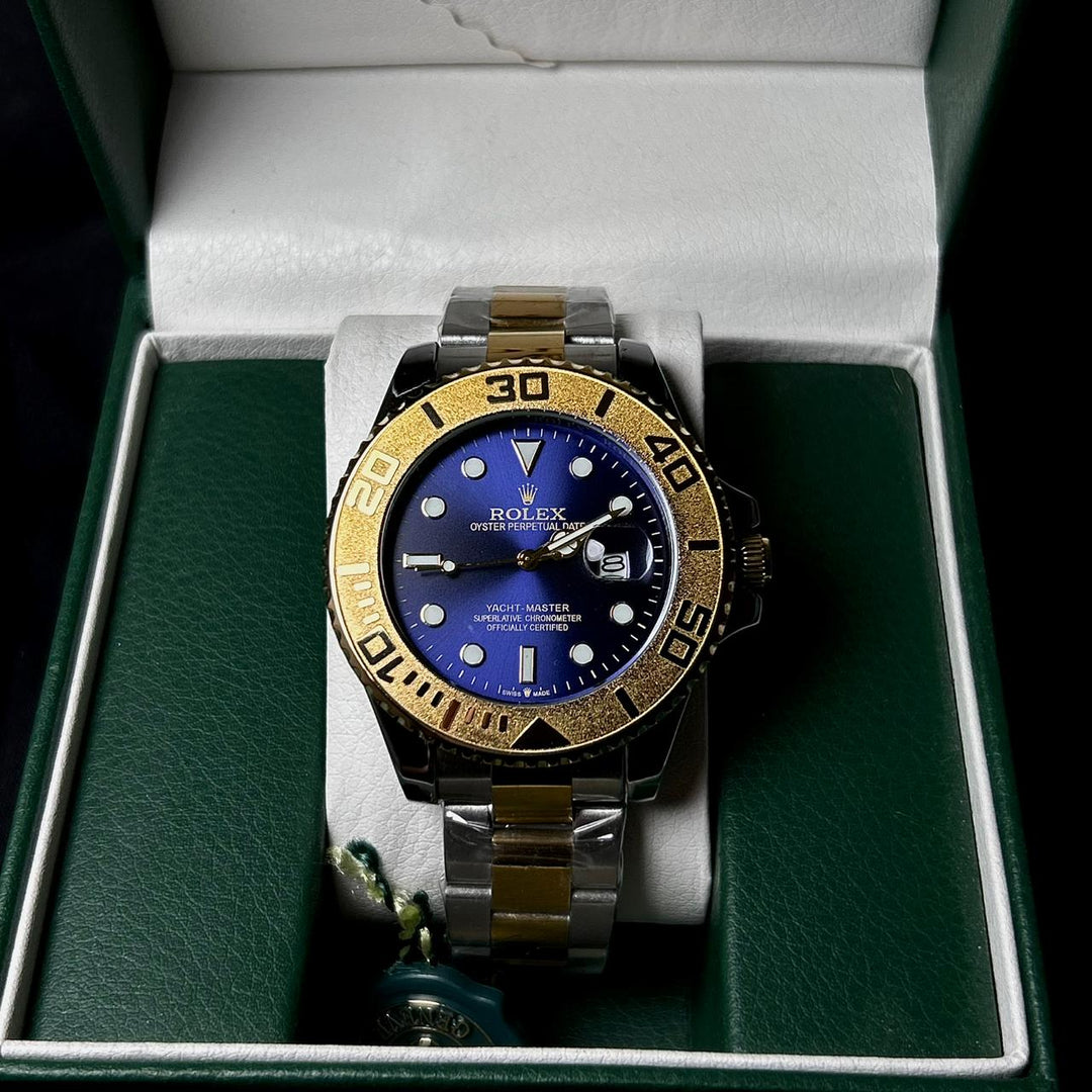 Rolex Yacht-Master – Two Tone Blue Dial
