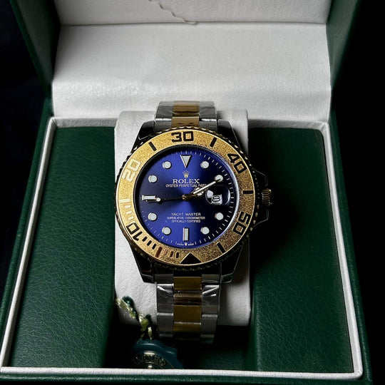 Rolex Yacht-Master – Two Tone Blue Dial