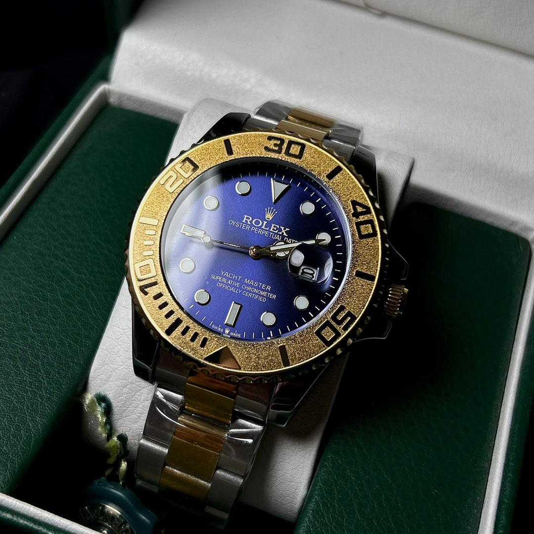 Rolex Yacht-Master – Two Tone Blue Dial