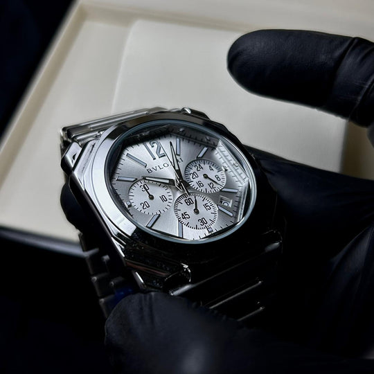 Bvlgari Octo Chronograph - Silver