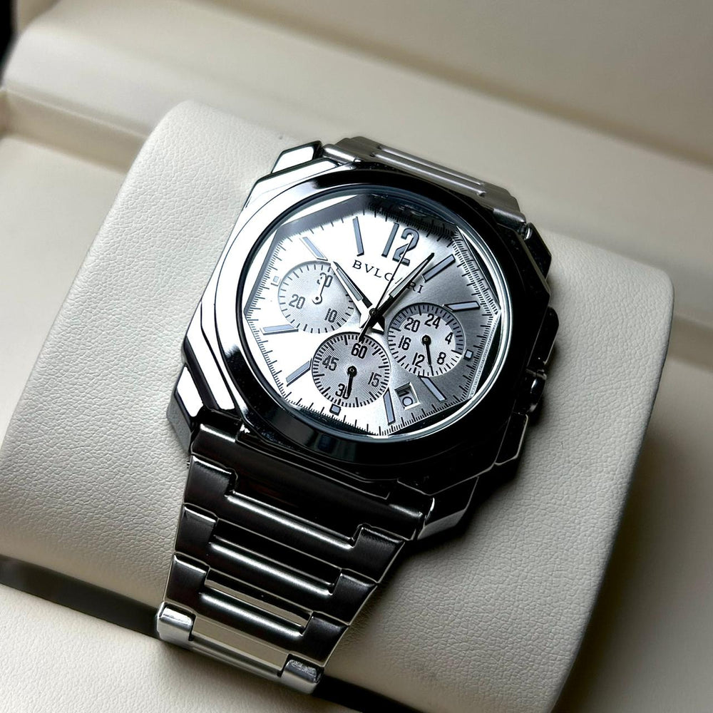 Bvlgari Octo Chronograph - Silver