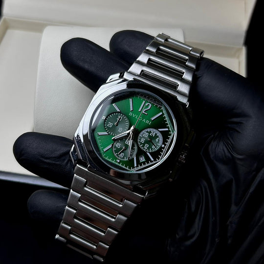 Bvlgari Octo Chronograph - Green