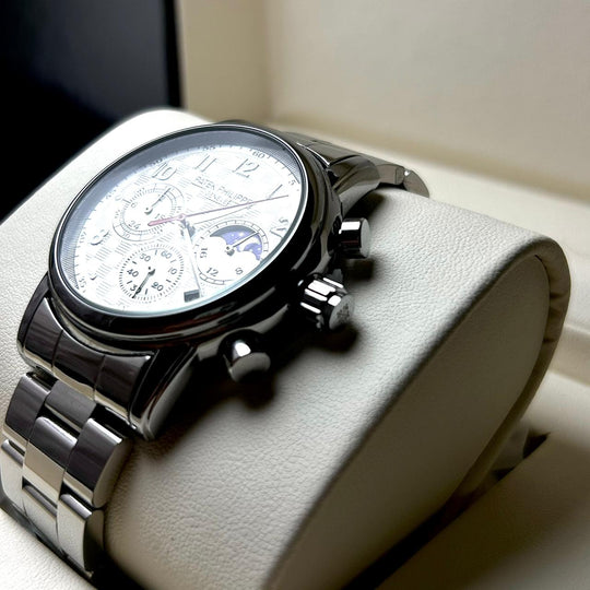 Patek Philippe Celestial Moonphase Chronograph For Him - Silver White