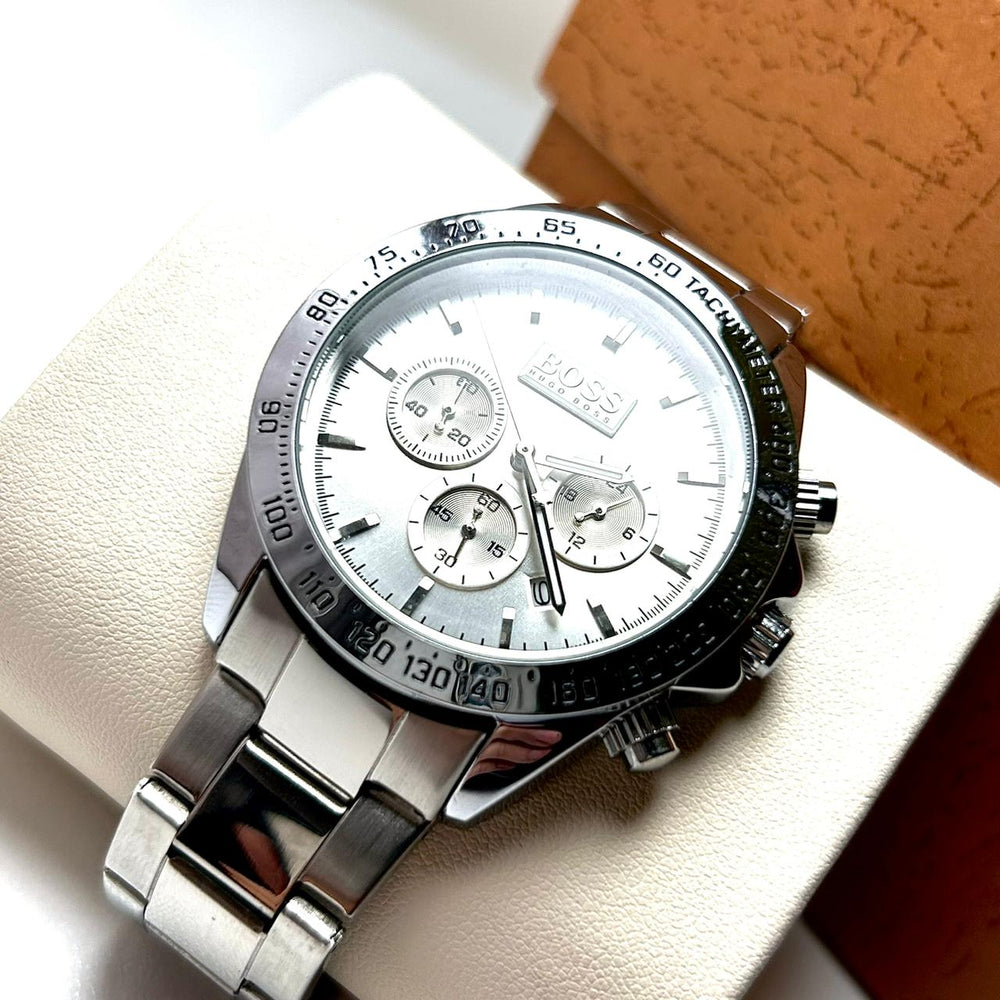 Hugo Boss Velocity Chronograph - Silver