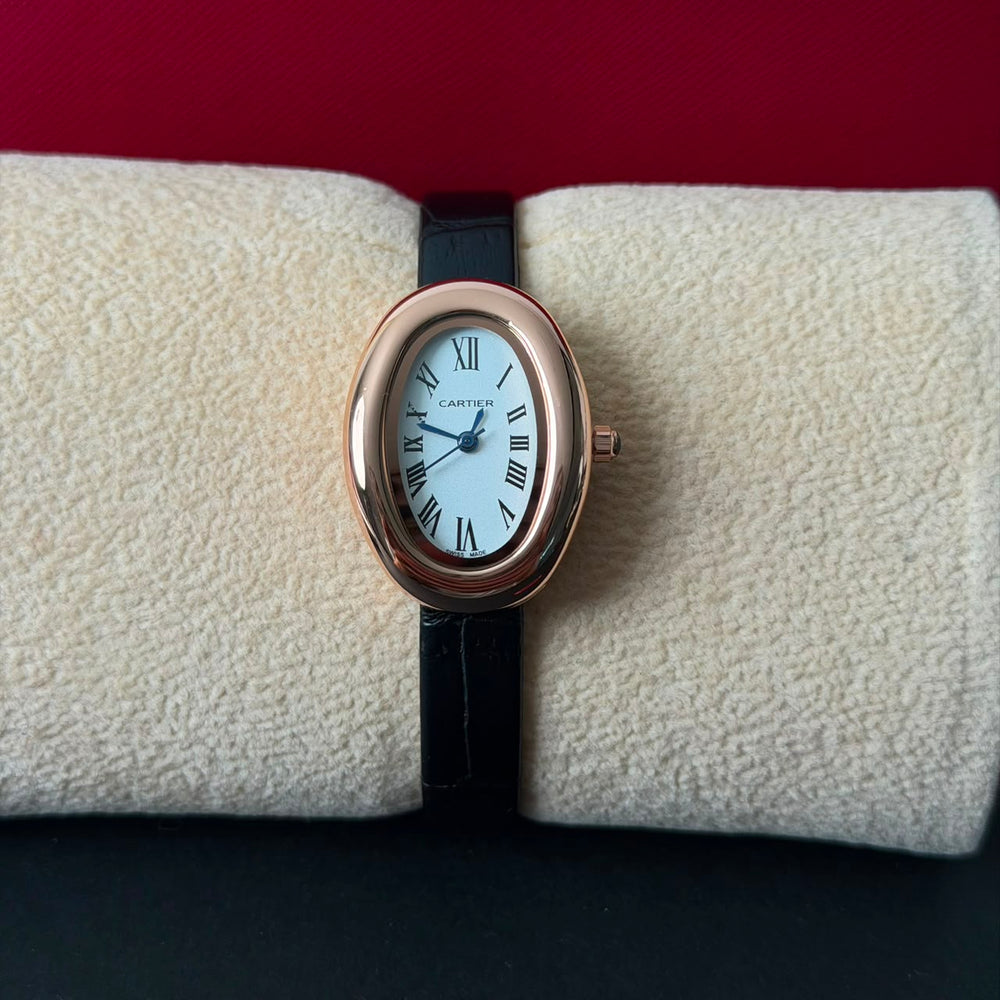 Cartier Baignoire Classic - Black Rose Gold