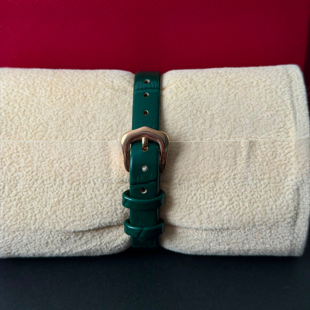 Cartier Baignoire Classic - Emerald Green Rose Gold