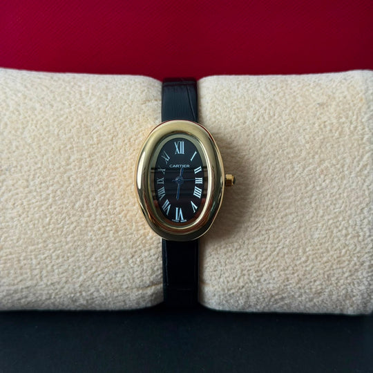 Cartier Baignoire Classic - Black Gold