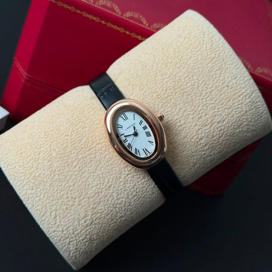 Cartier Baignoire Classic - Black Rose Gold