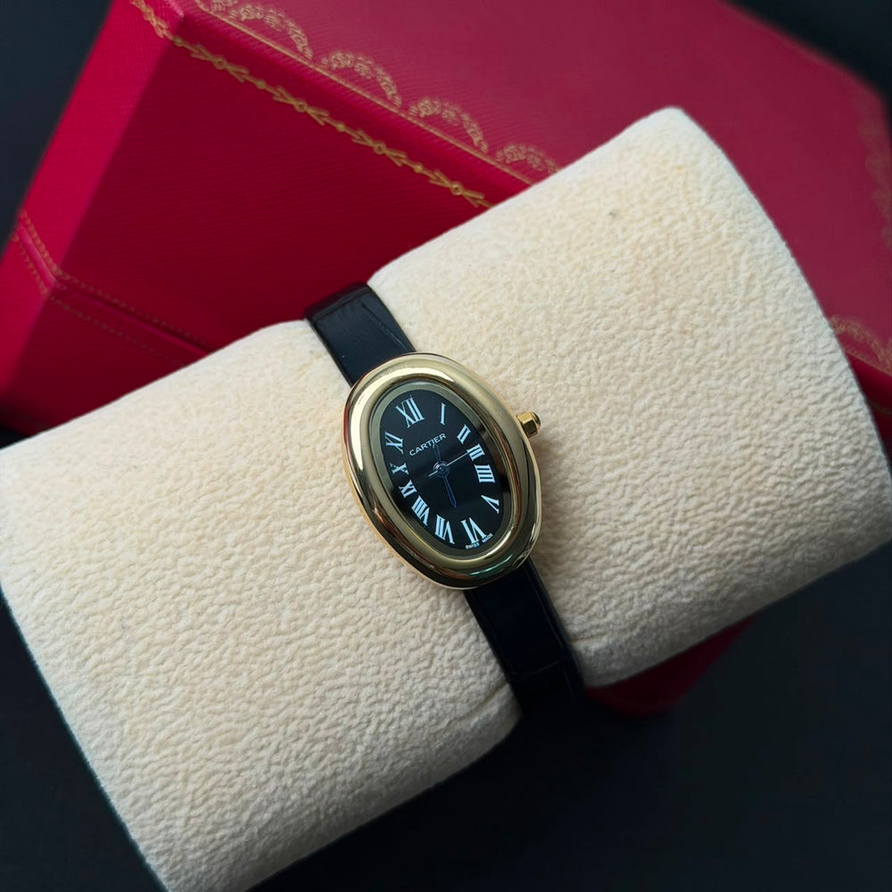 Cartier Baignoire Classic - Black Gold