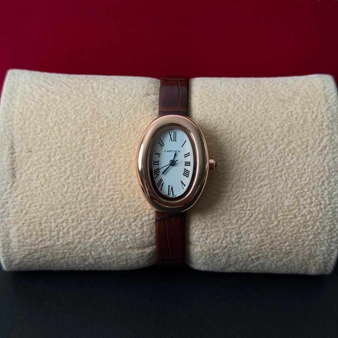 Cartier Baignoire Classic - Brown Rose Gold