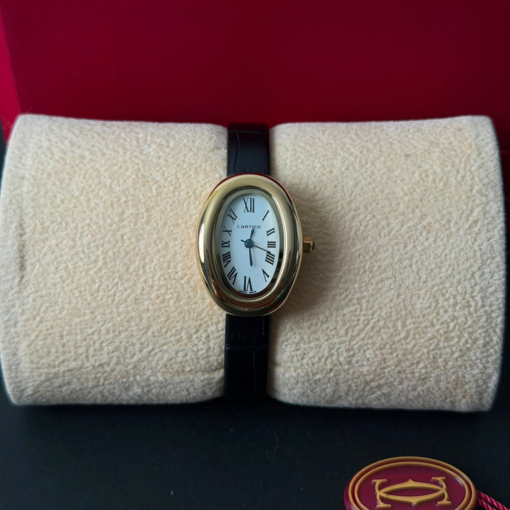 Cartier Baignoire Classic - Black Gold