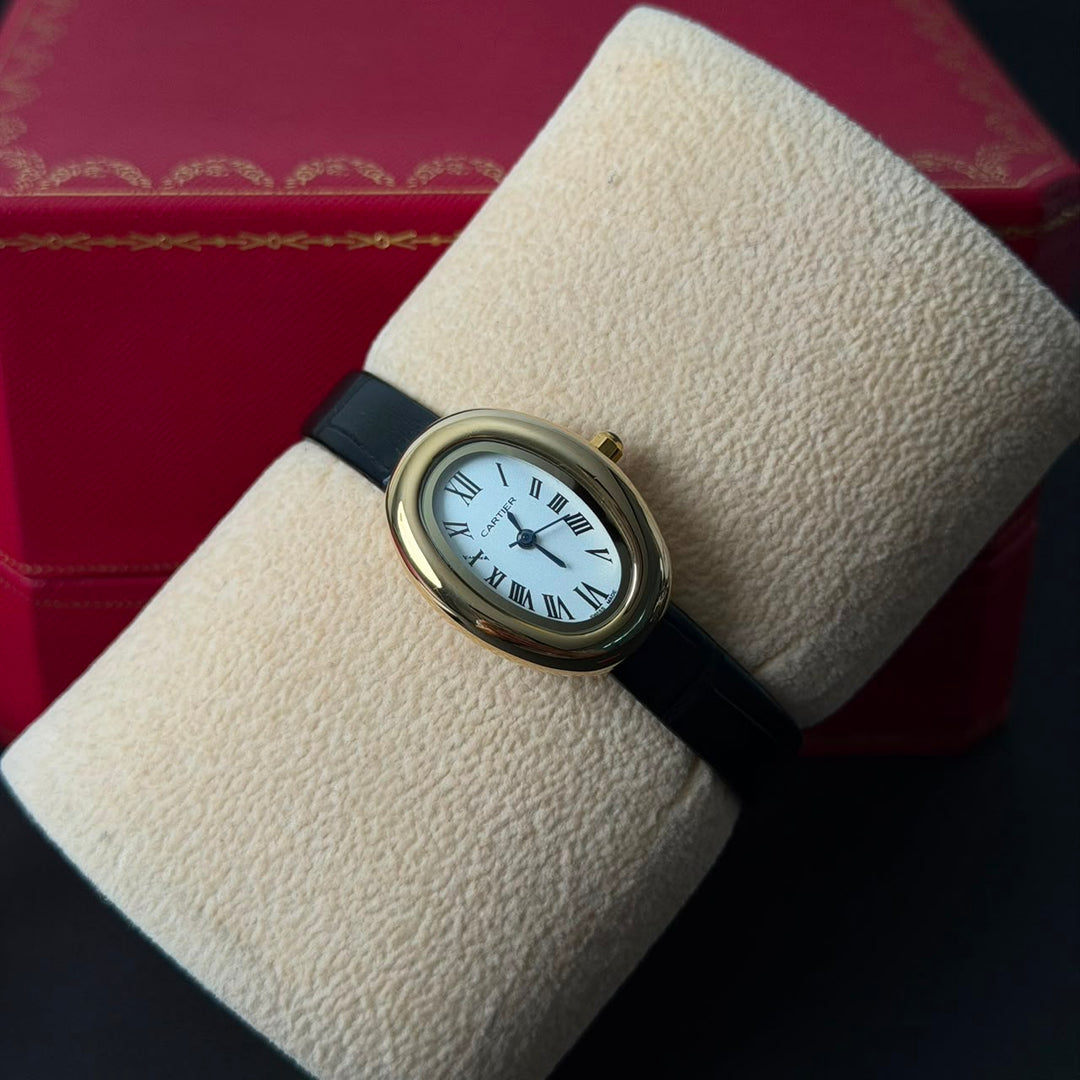 Cartier Baignoire Classic - Black Gold