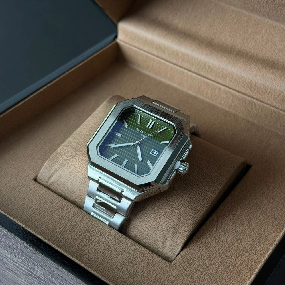 Patek Philippe Cubitus - Silver Green Dial