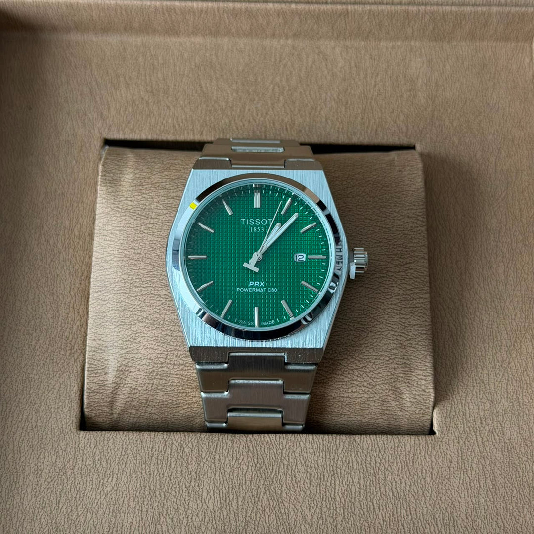Tissot PRX Powermatic 80 For Him - Silver Green