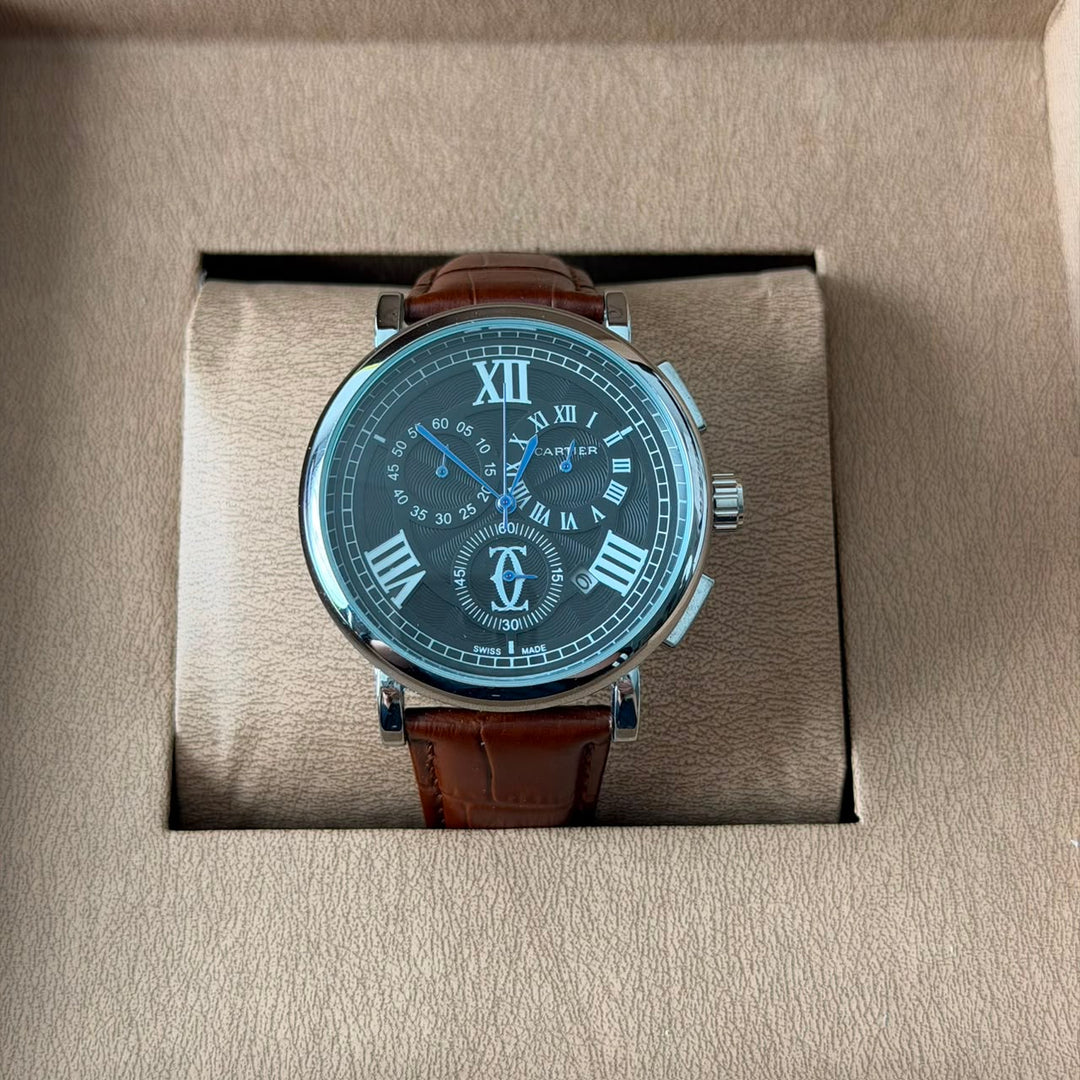 Audemars Piguet Royal Oak Chronograph - Brown Leather