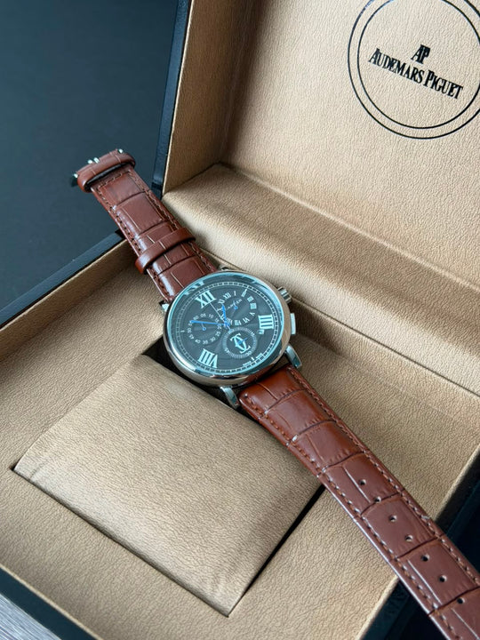 Audemars Piguet Royal Oak Chronograph - Brown Leather