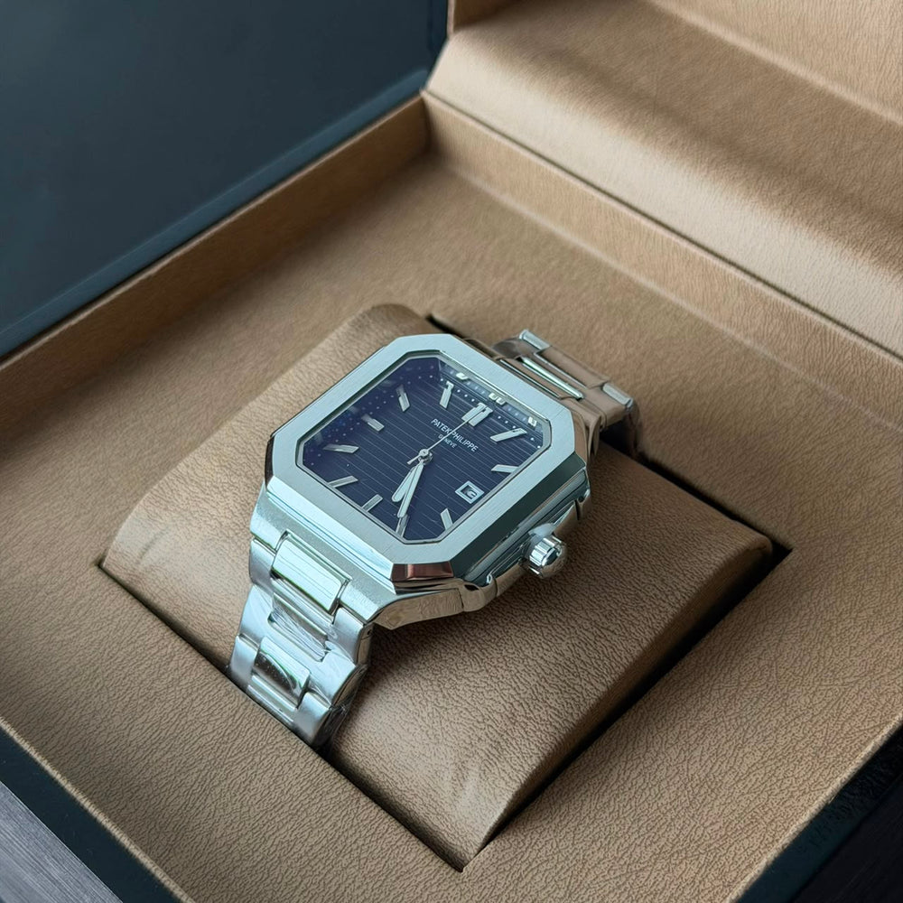 Patek Philippe Cubitus - Silver Blue Dial