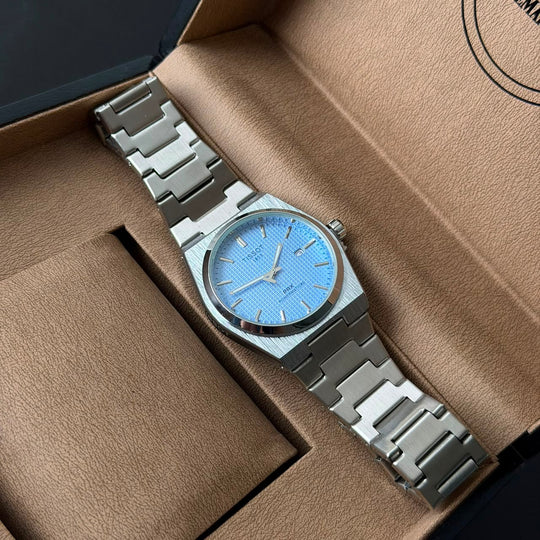 Tissot PRX Style – Silver Ice Blue Dial