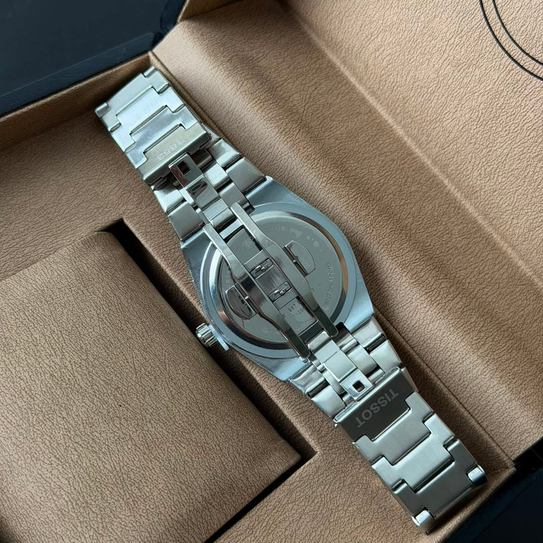 Tissot PRX Style – Silver Ice Blue Dial