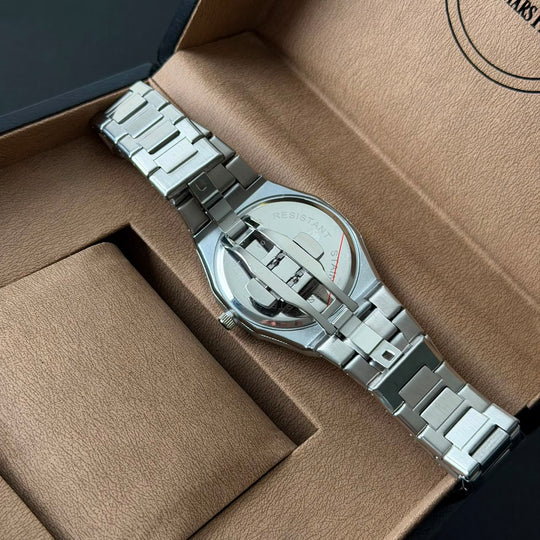 Tissot PRX Skeleton Style – Silver White Dial