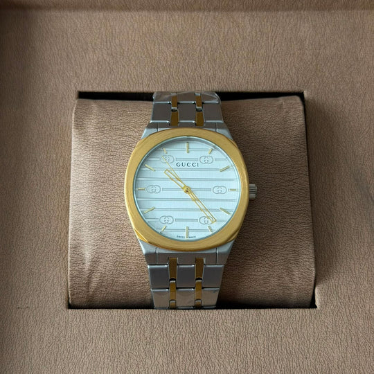 Gucci Two-Tone Classic – Silver &amp; Gold