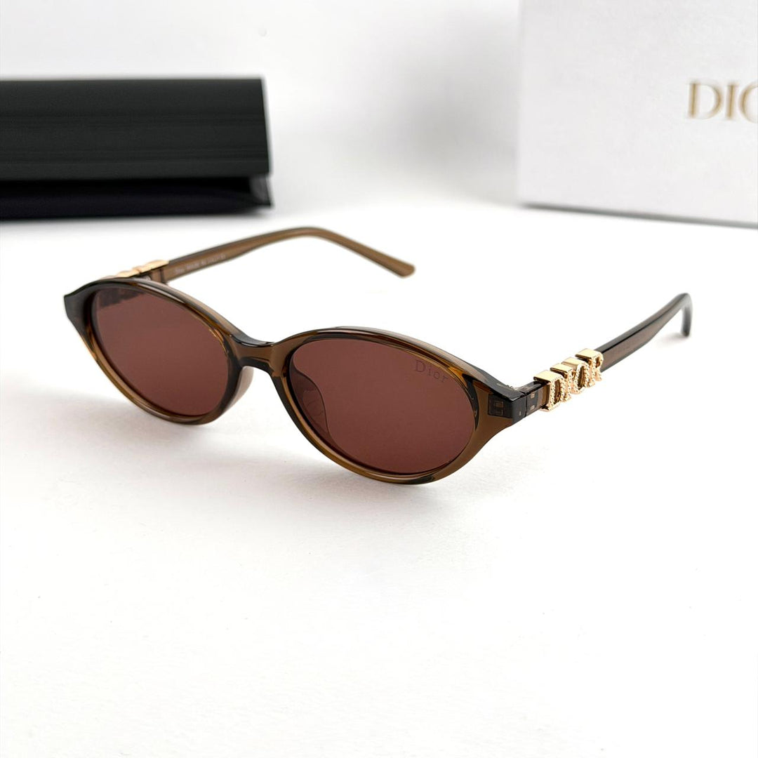 Dior Jolie Oval – Chocolate Brown