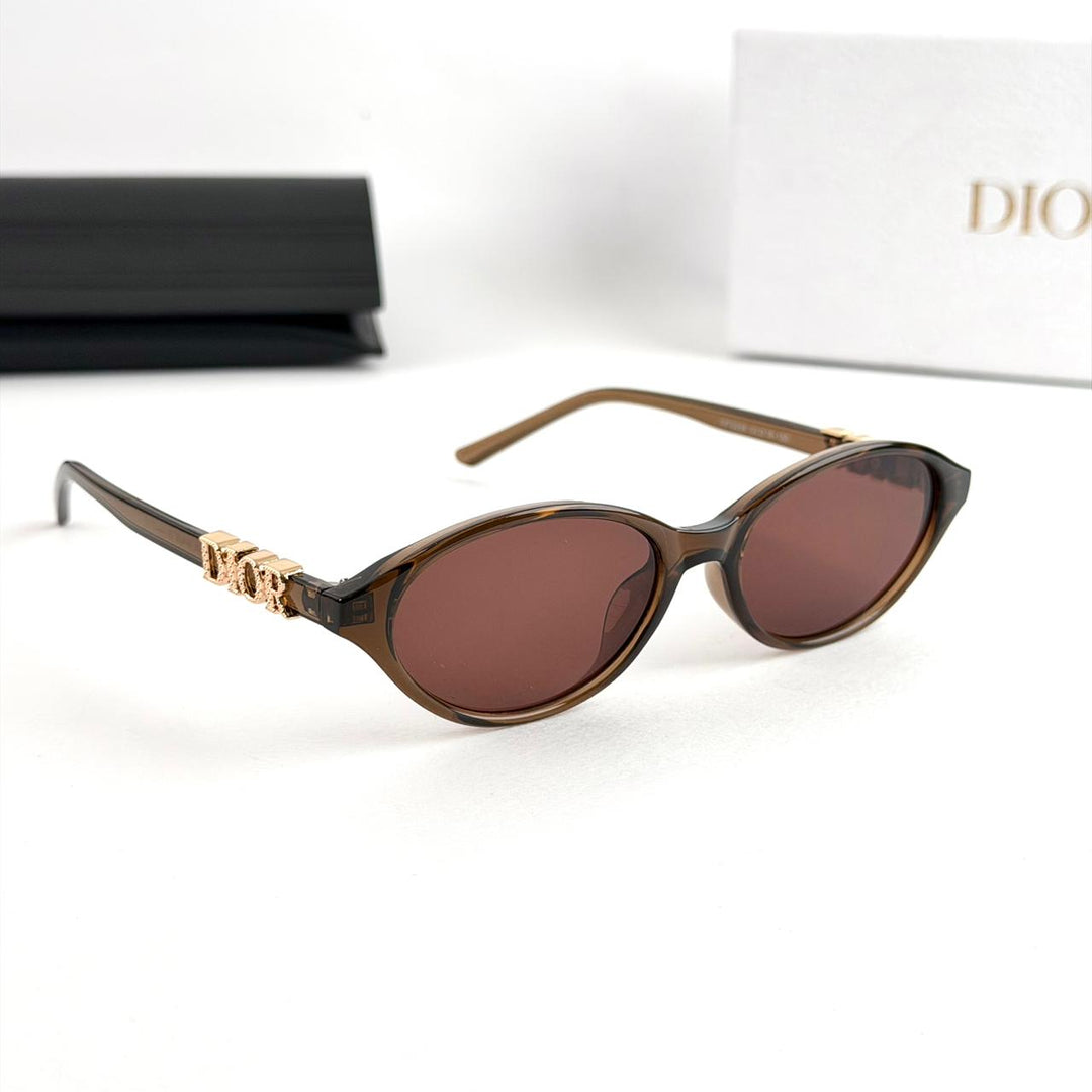 Dior Jolie Oval – Chocolate Brown