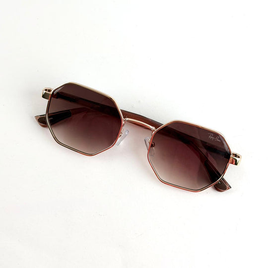 Ray-Ban Octagon Classic – Rose Gold Brown