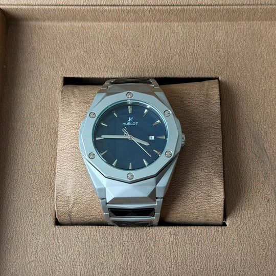 Hublot Big Bang Integrated – Silver Blue