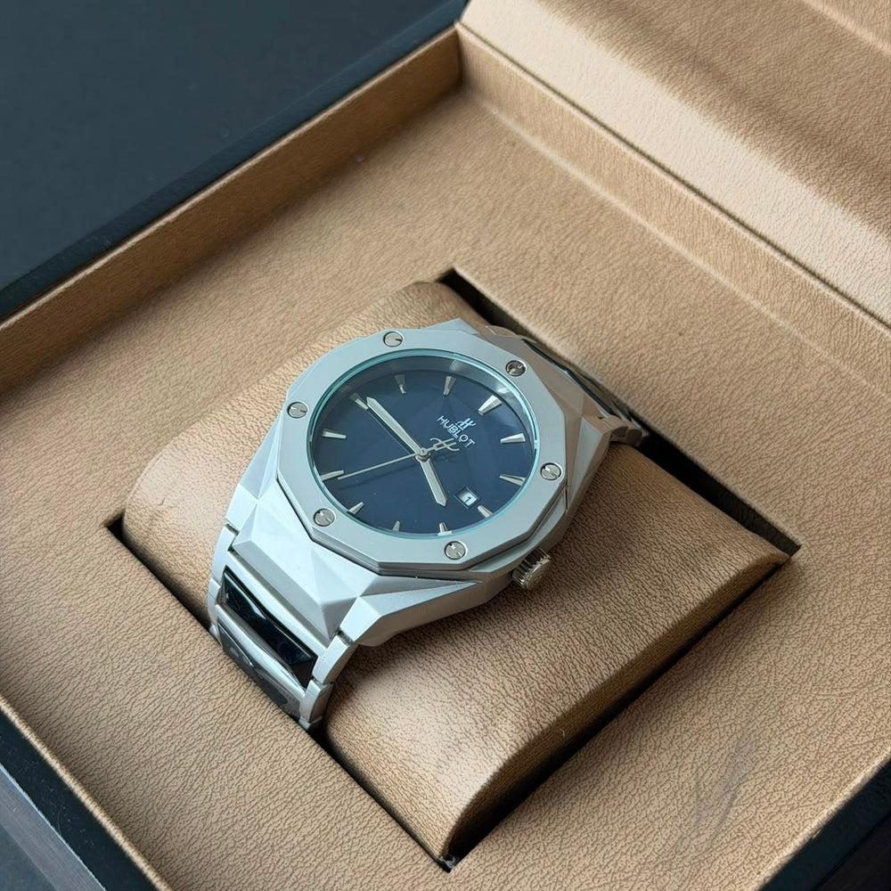 Hublot Big Bang Integrated – Silver Blue