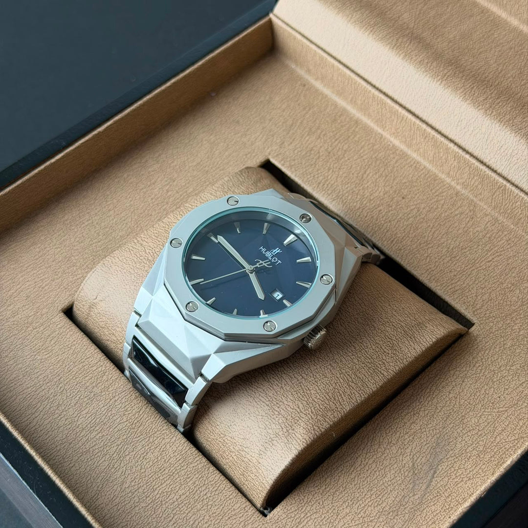 Hublot Big Bang Integrated – Silver Blue