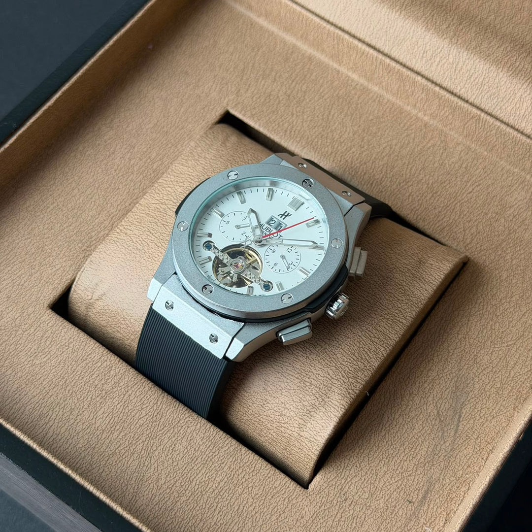 Hublot Classic Fusion Tourbillon Chronograph – Ice Silver Edition