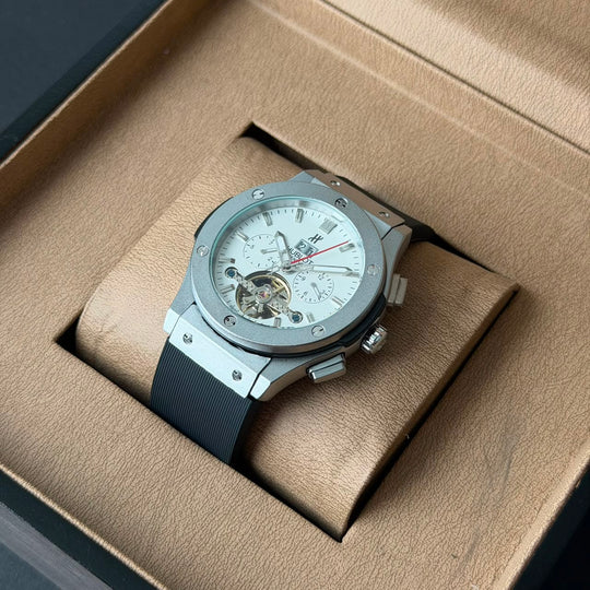 Hublot Classic Fusion Tourbillon Chronograph – Ice Silver Edition