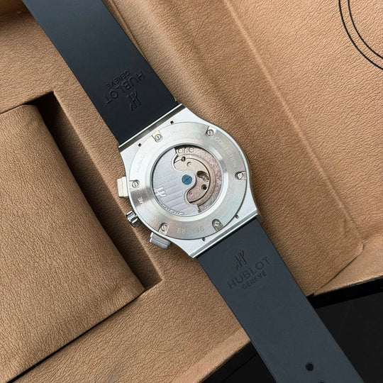 Hublot Classic Fusion Tourbillon Chronograph – Ice Silver Edition