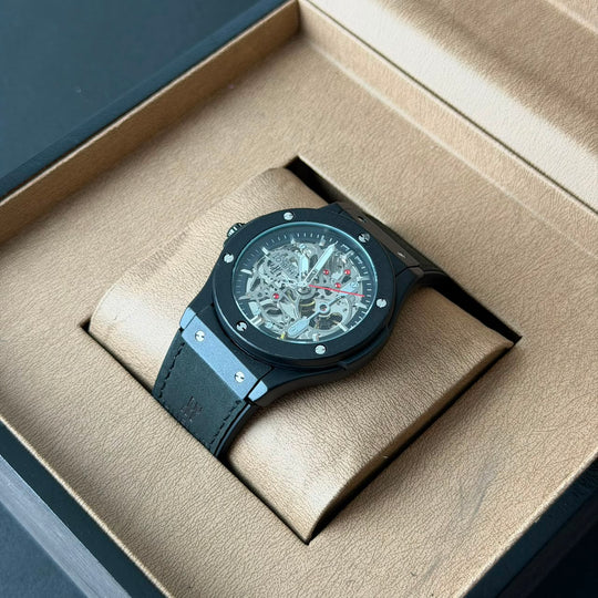 Hublot Classic Fusion Skeleton – Black Phantom Red Edition