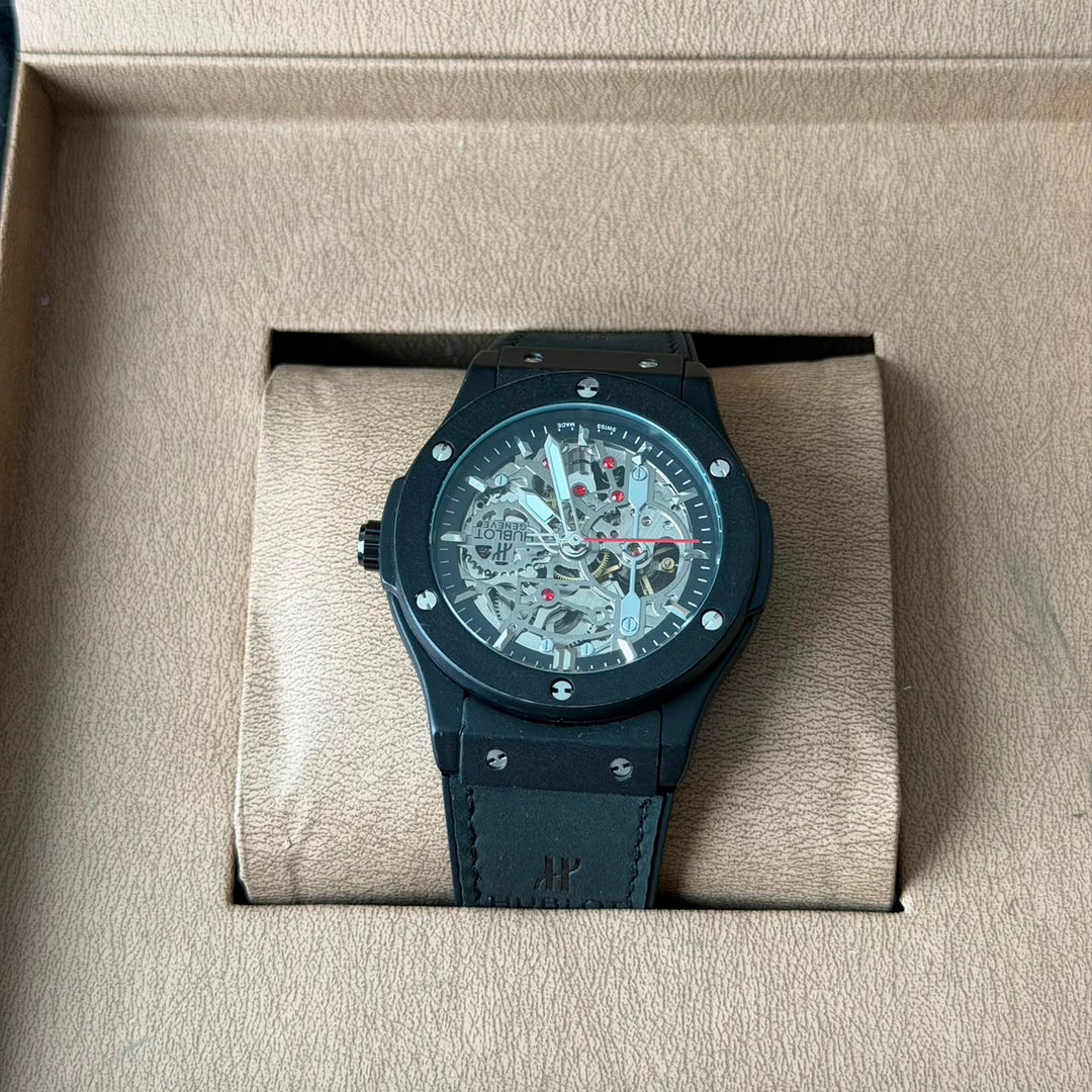 Hublot Classic Fusion Skeleton – Black Phantom Red Edition