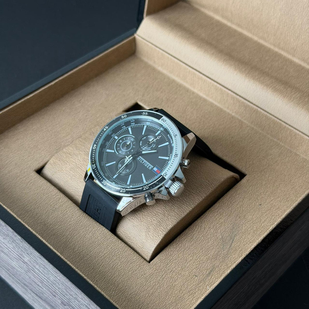 Tommy Hilfiger Sport Chronograph – Black Edition