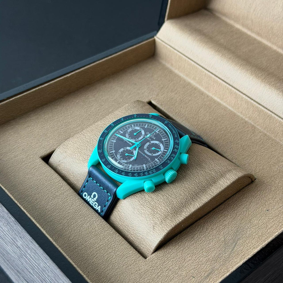 Omega × Swatch MoonSwatch – Mission on Earth Ocean Blue Edition