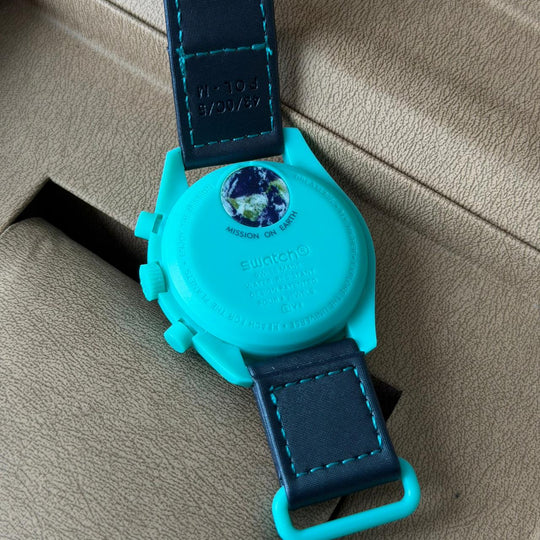 Omega × Swatch MoonSwatch – Mission on Earth Ocean Blue Edition