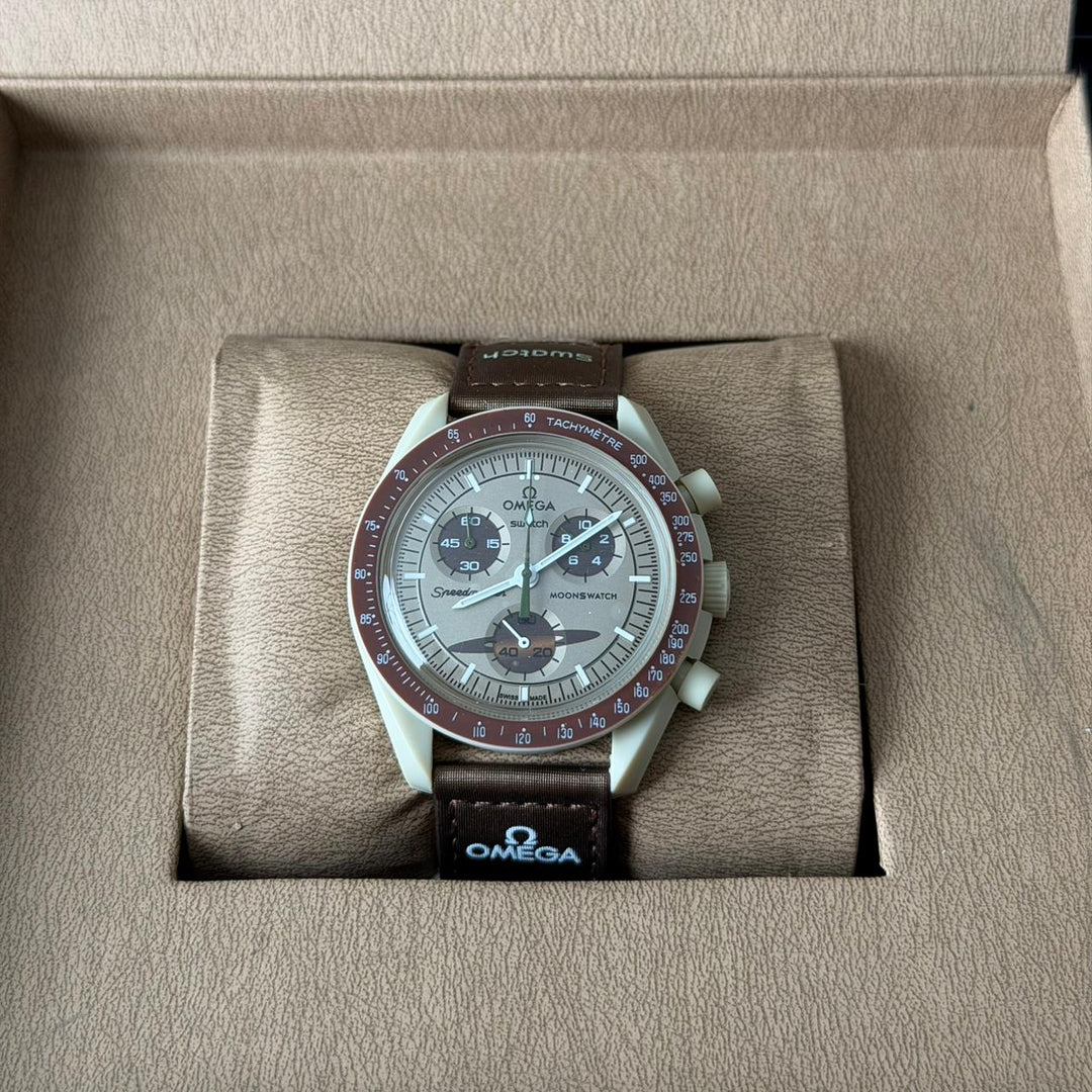 Omega × Swatch MoonSwatch – Mission to Saturn