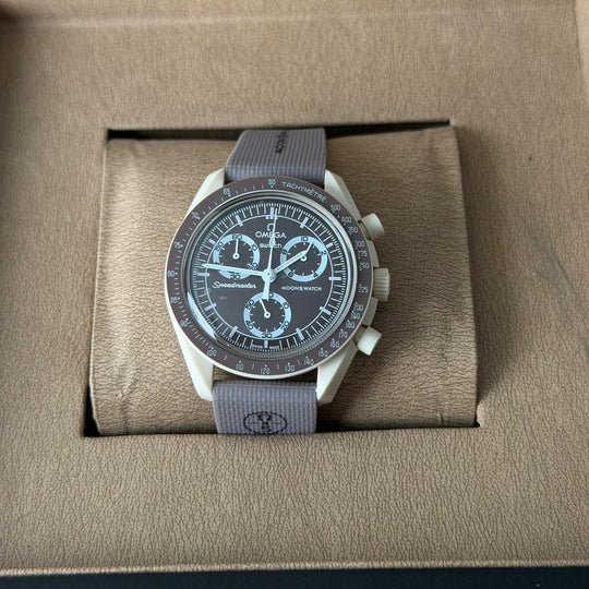 Omega × Swatch MoonSwatch – Mission on Earth Glacier Edition
