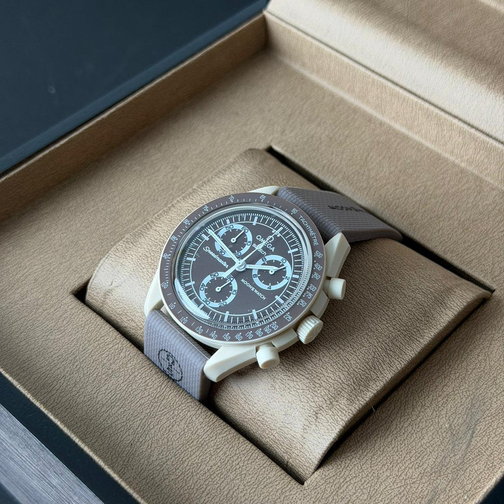 Omega × Swatch MoonSwatch – Mission on Earth Glacier Edition