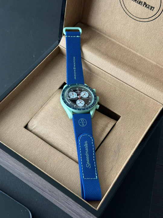 Omega × Swatch MoonSwatch – Mission on Earth Polar Blue Edition