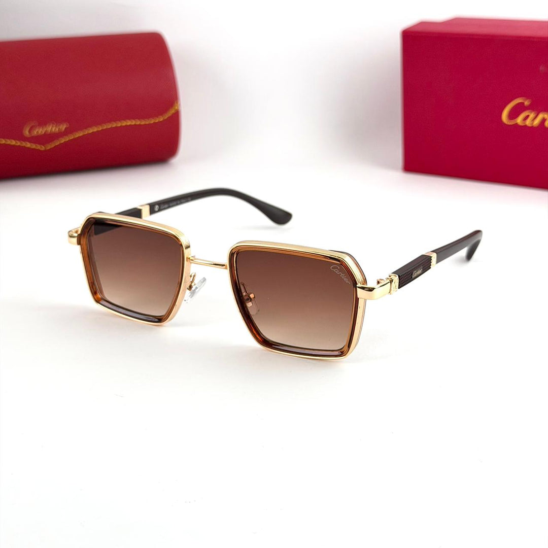 Cartier Santos Square – Brown Gradient