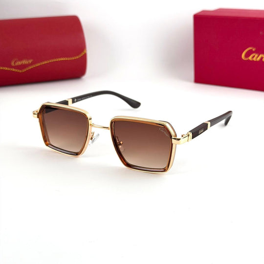 Cartier Santos Square – Brown Gradient