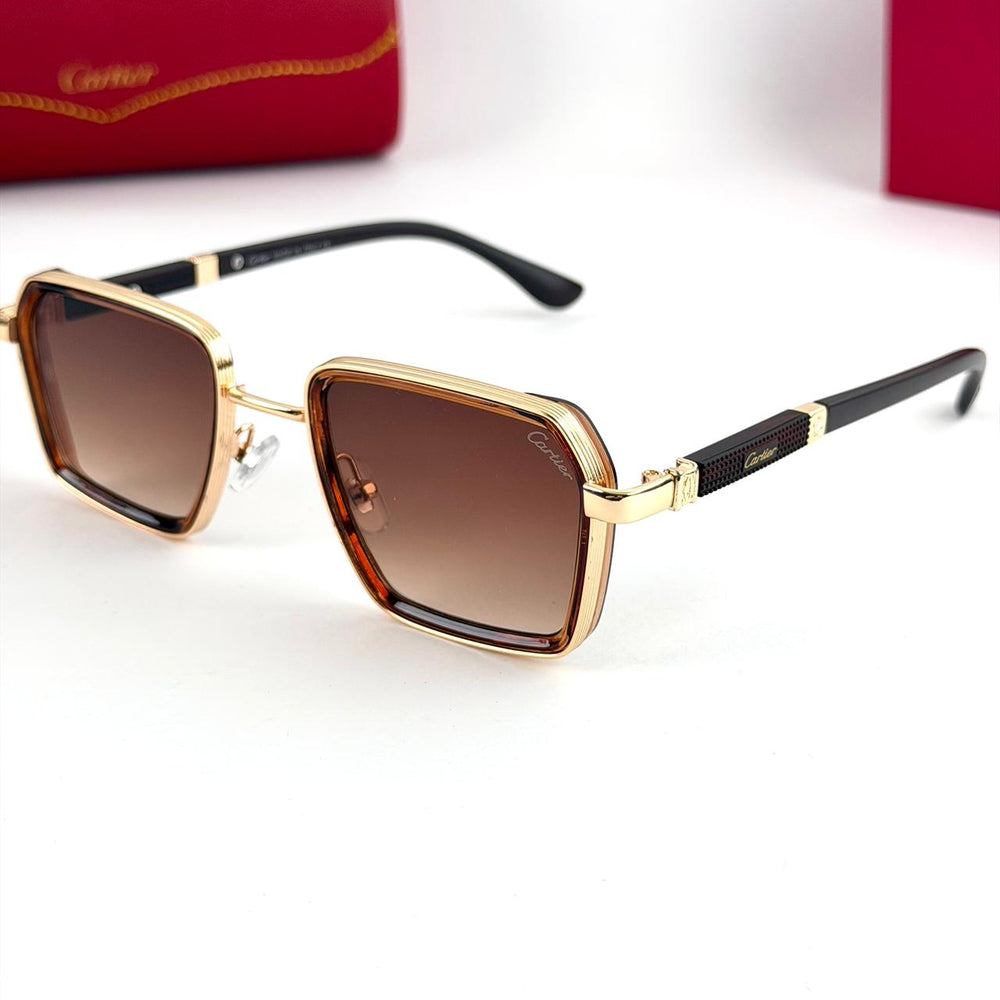 Cartier Santos Square – Brown Gradient