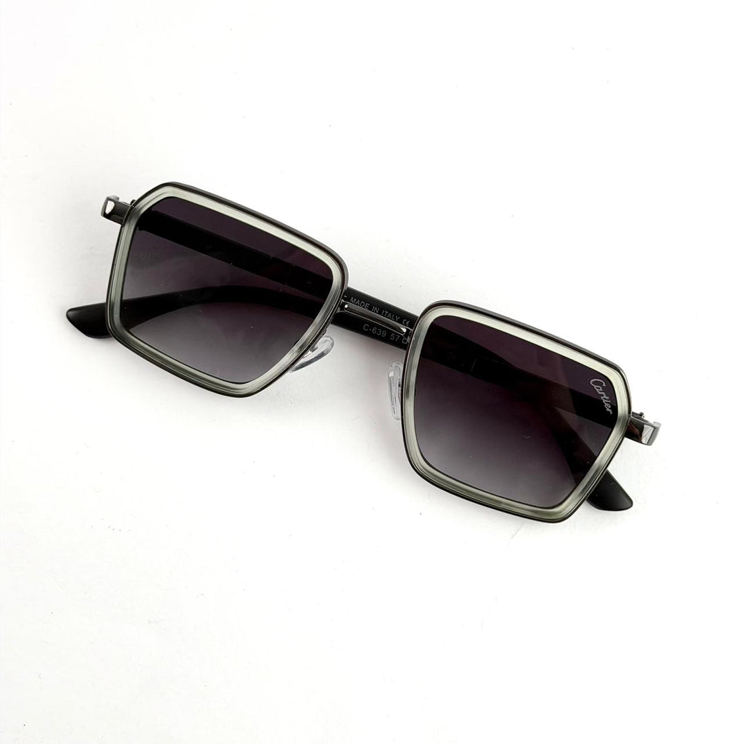 Cartier Santos Square – Gunmetal Grey